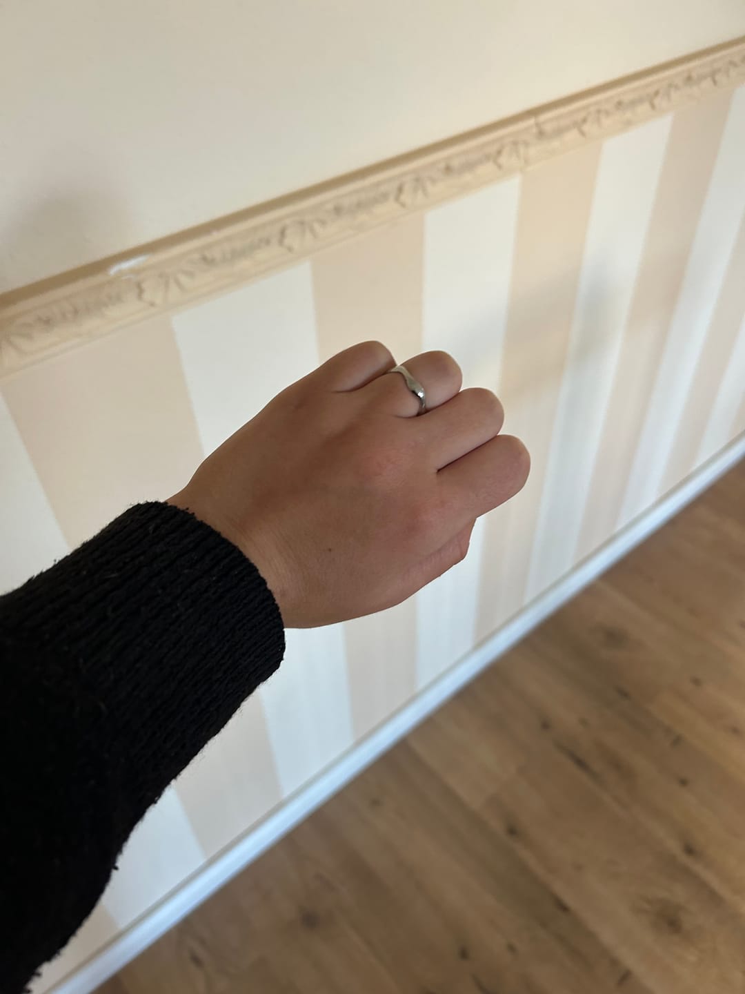 Customer photo review of Popular Meltdown Ring 14K Vergoldet
