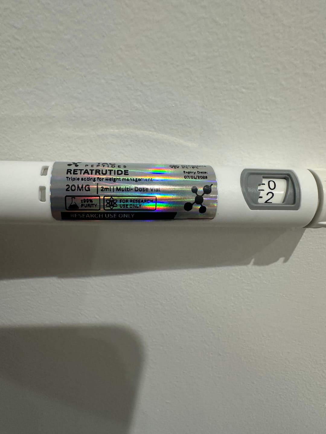 Customer photo review of NIIMBOT M2 2-Inch Label Maker for Vial Bottle Labels, Lab Storage & Sample Organization