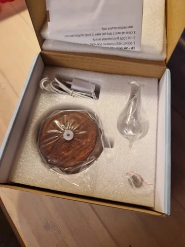 Customer photo review of Aurora Glow Mini Diffuser