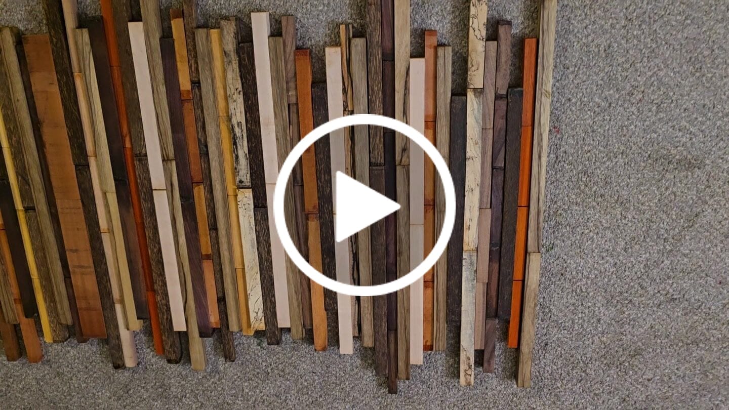 Customer video review of Black Limba Wood Turning Blank