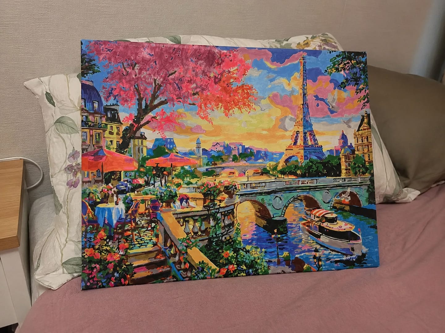 Customer photo review of Diner en bords de Seine