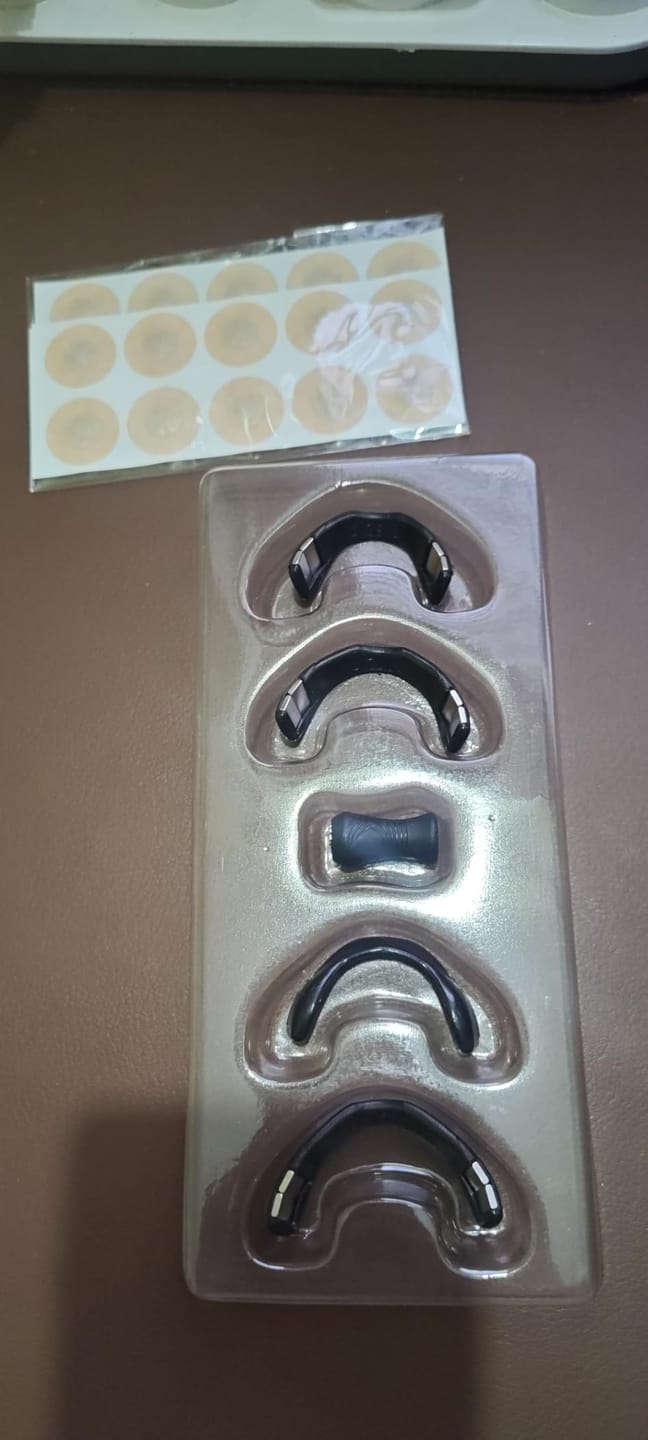Customer photo review of Magnetic Nasal Strips