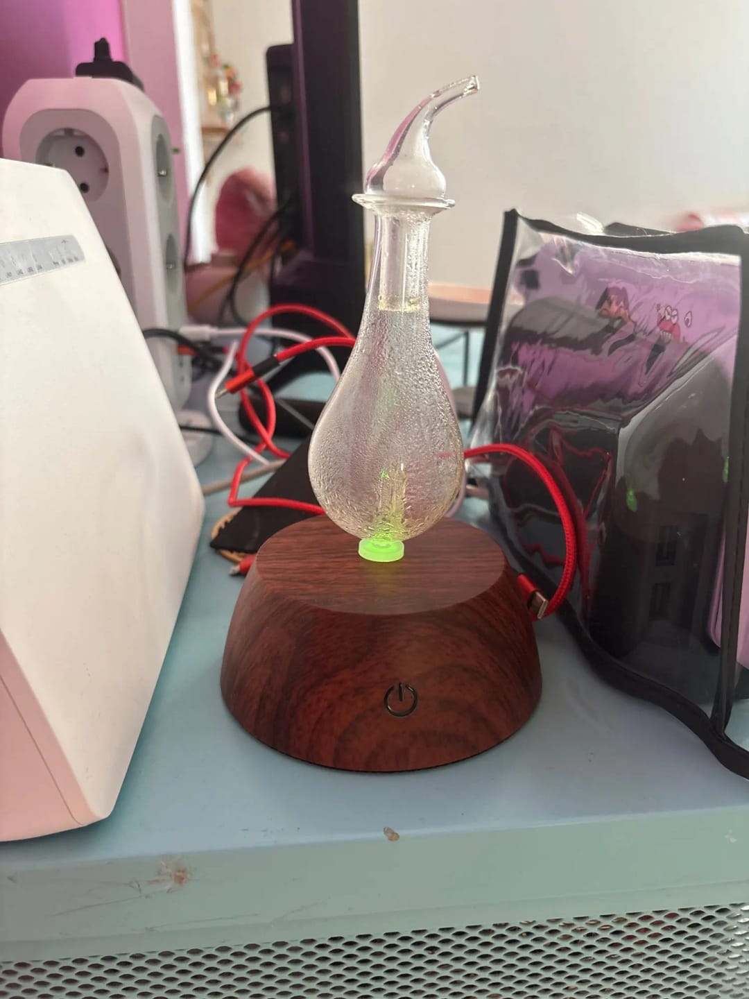 Customer photo review of Aurora Glow Mini Diffuser