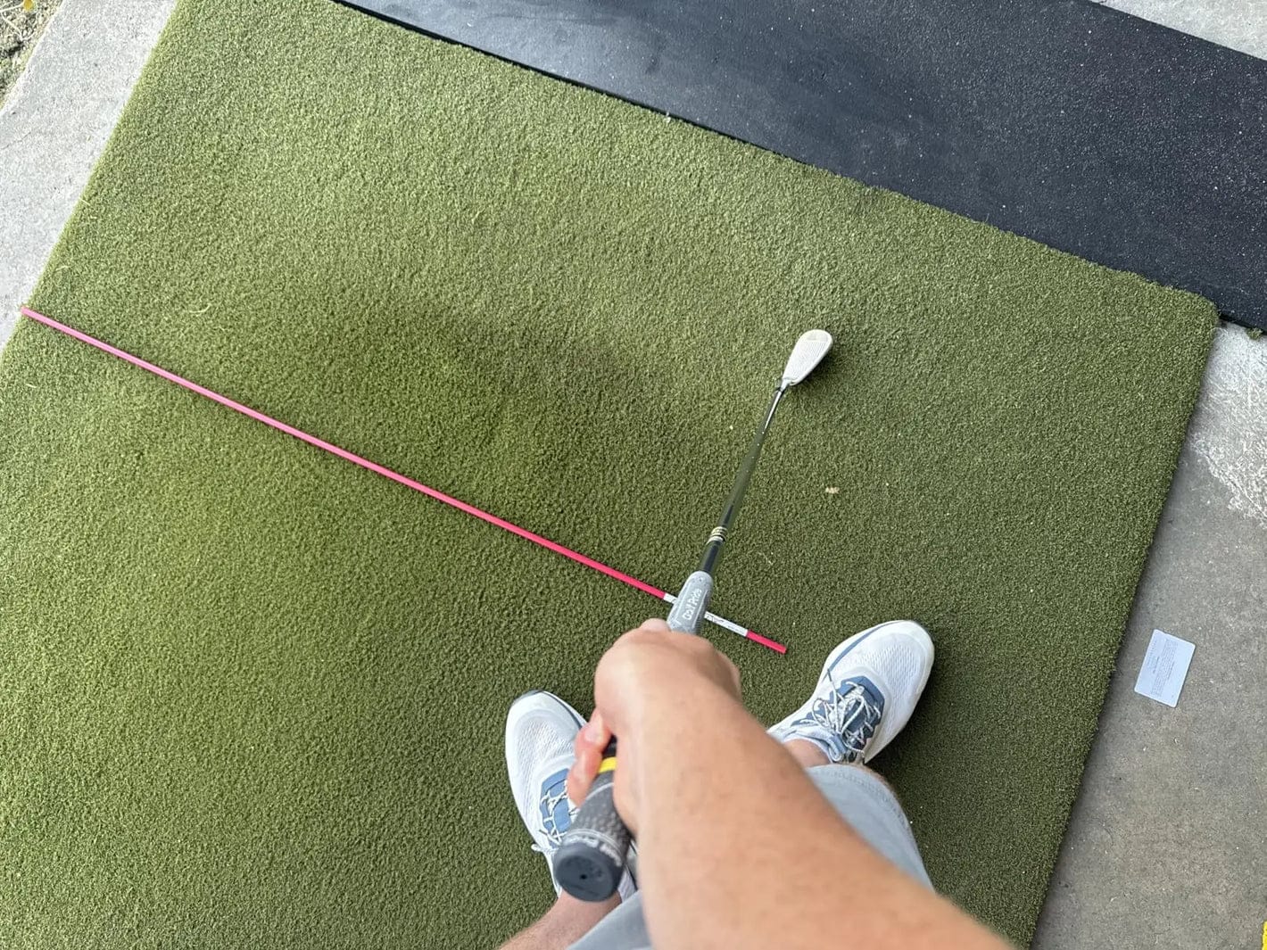 Customer photo review of GripMaster Pro™ Golf Training Grip Aid
