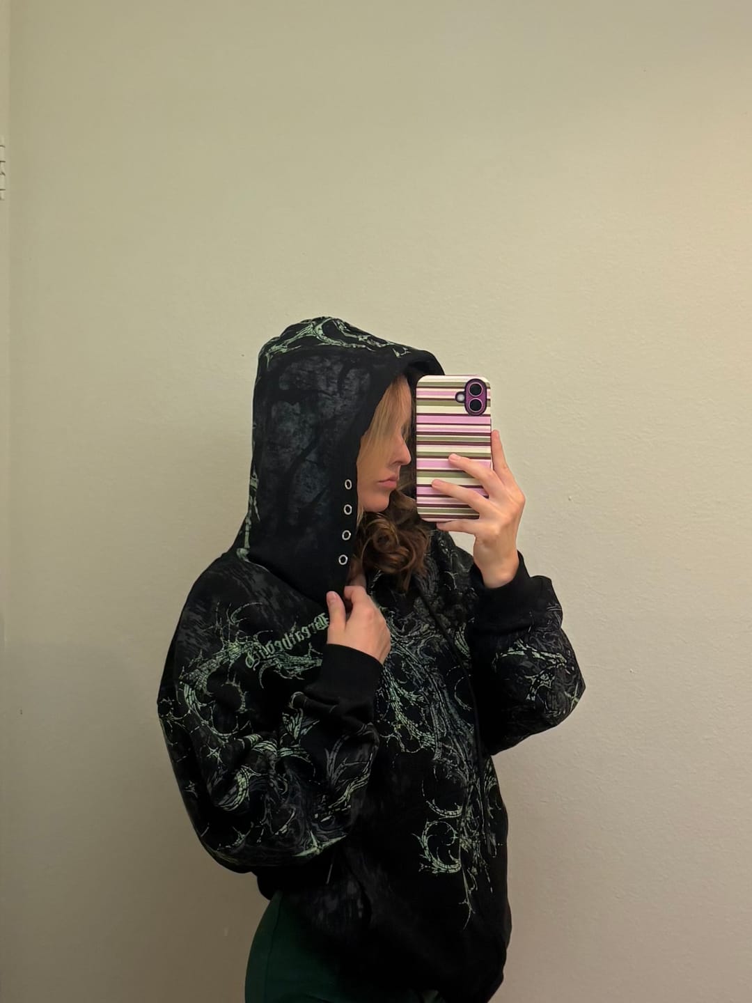 Customer photo review of Sanctuary Oversized Zip-up Hoodie [DECAY]