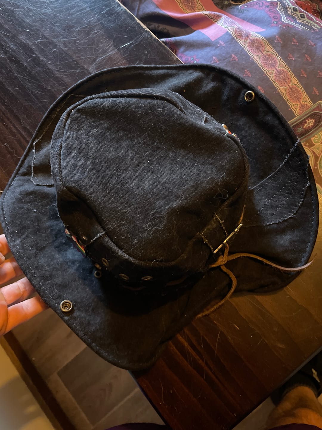 Customer photo review of Digger Hat, Black