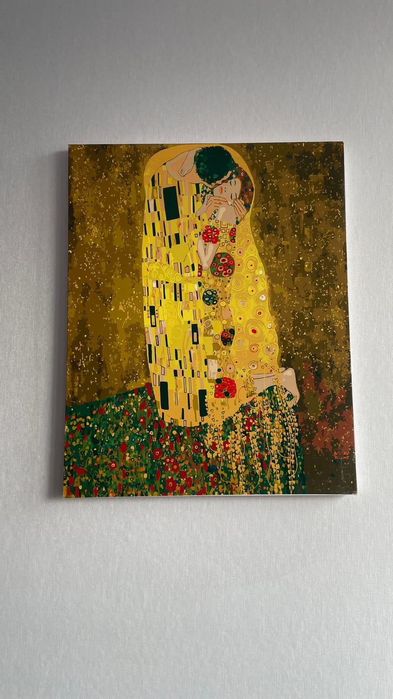 Customer photo review of Le baiser Klimt