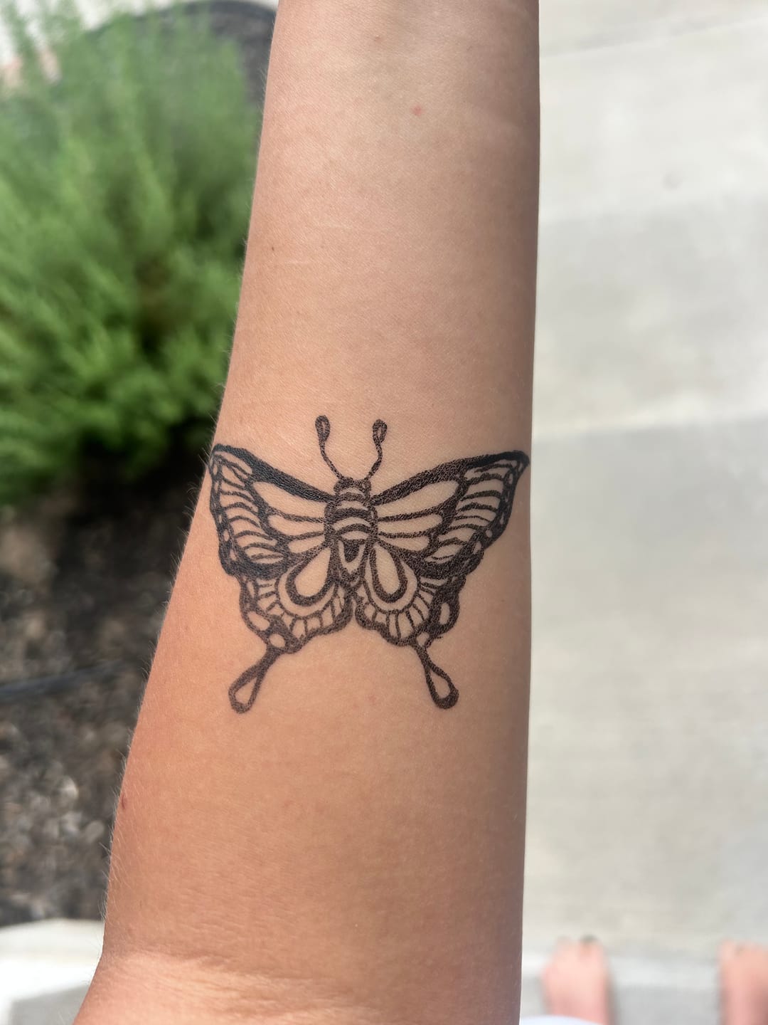 Customer photo review of Temporary Tattoo Markers