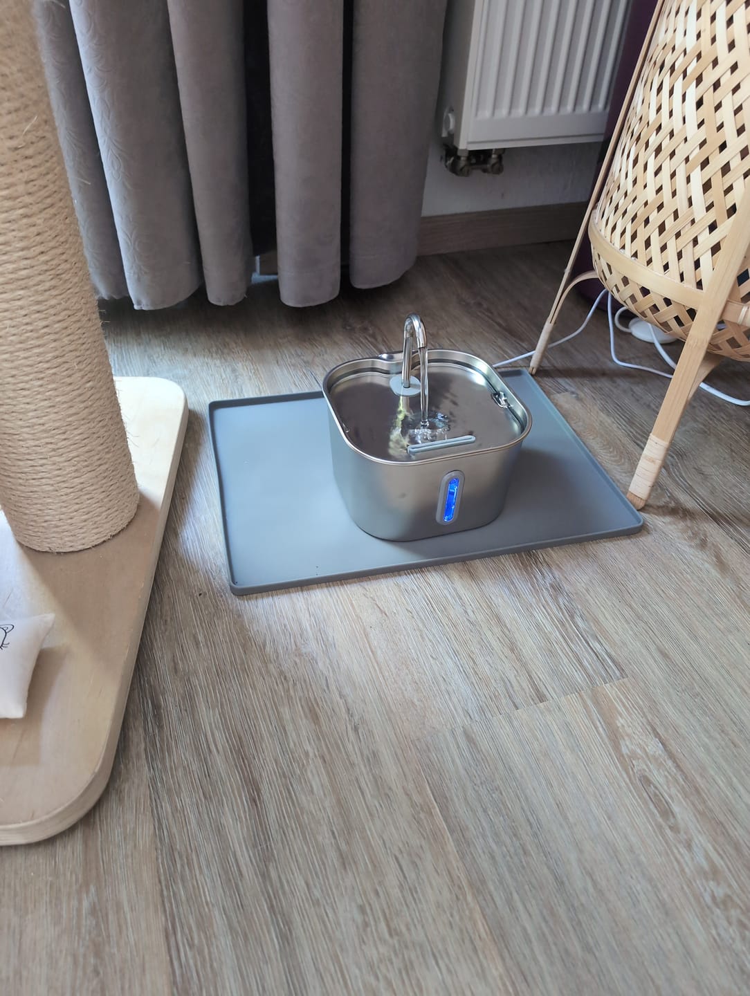 Customer photo review of NordFlow Mini Katzenbrunnen