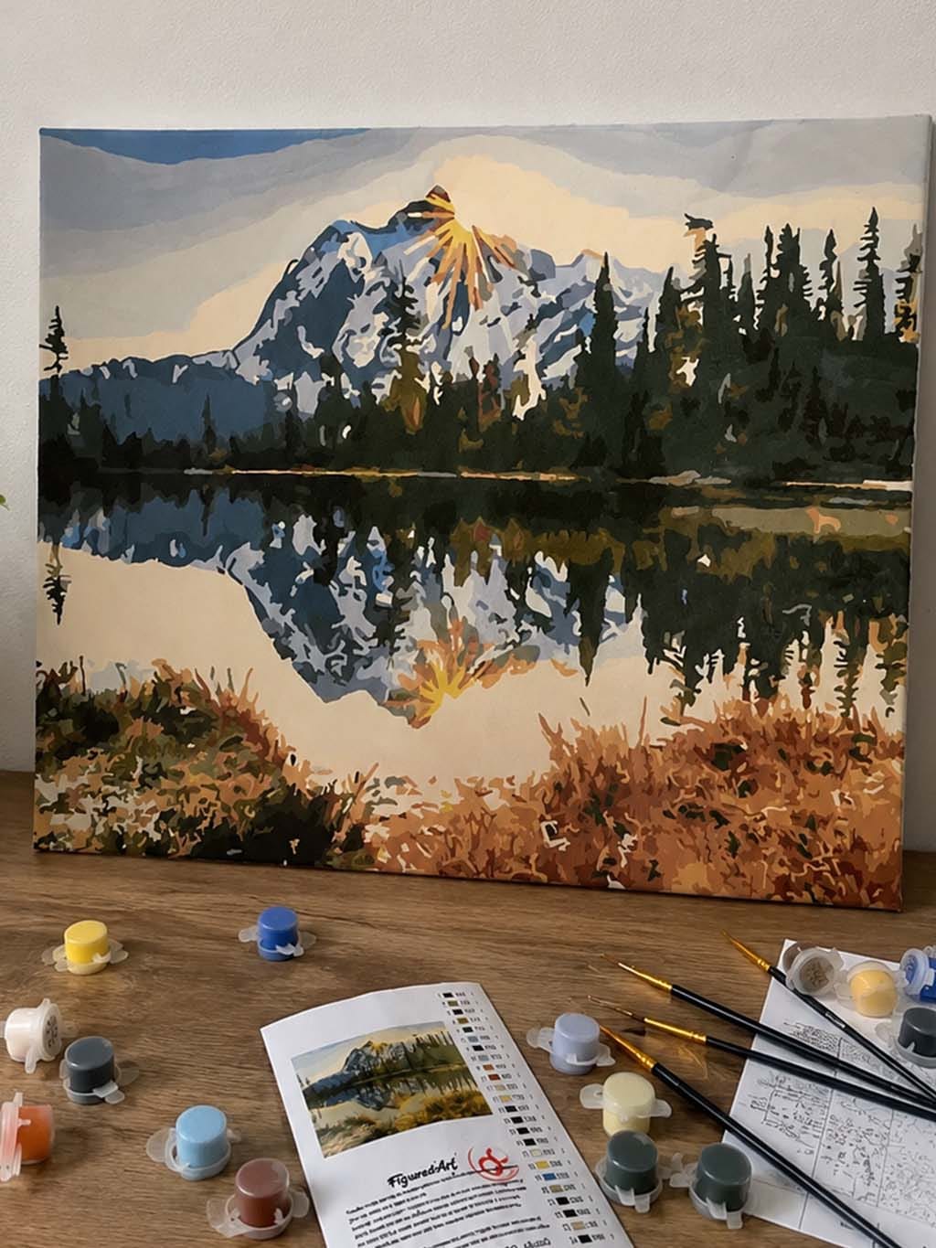 Customer photo review of Lac et Reflet de Montagne