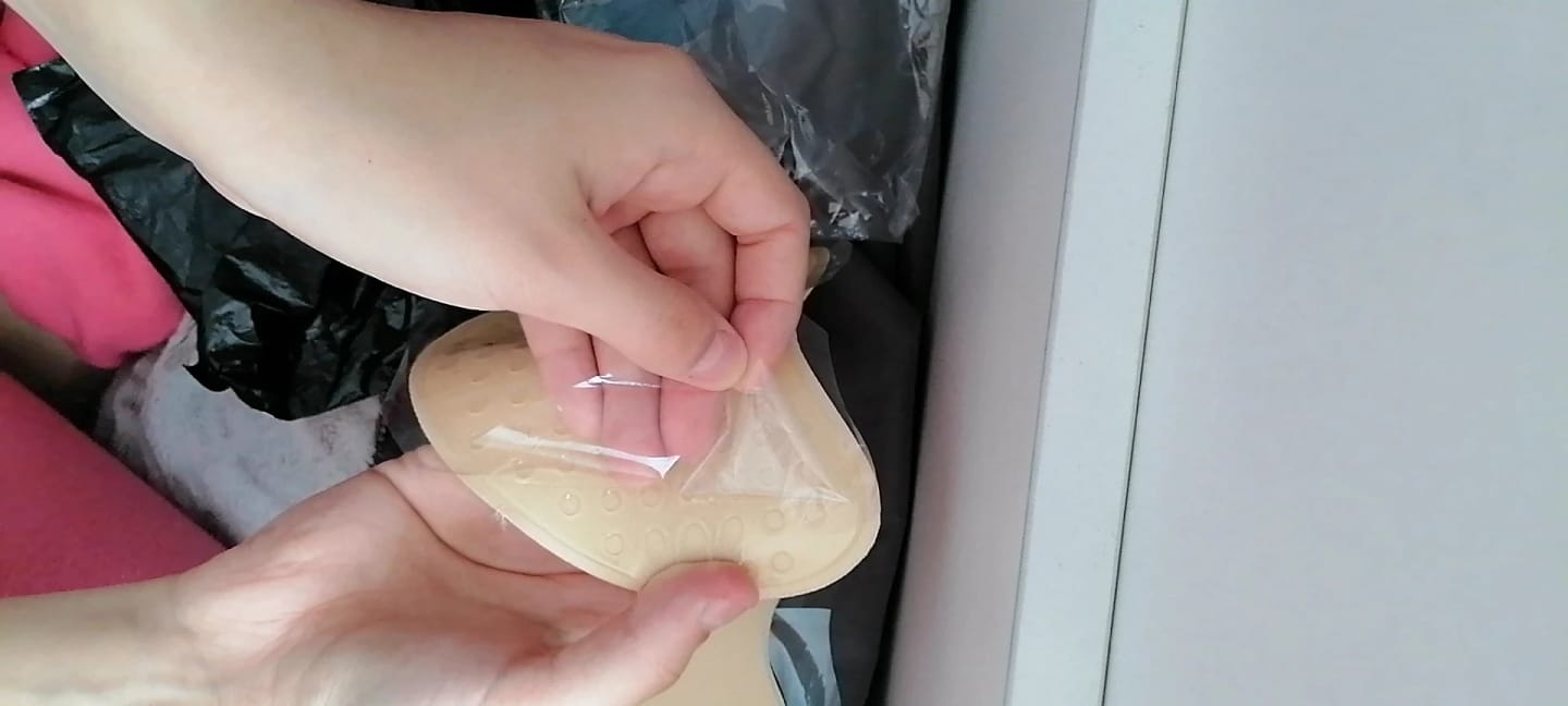 Customer photo review of Stick On Bra