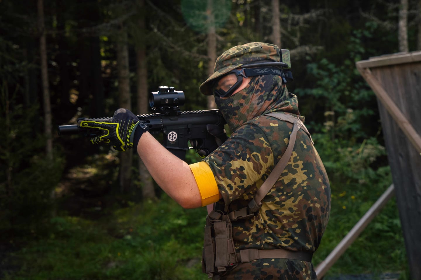 Customer photo review of Face Warrior Defender