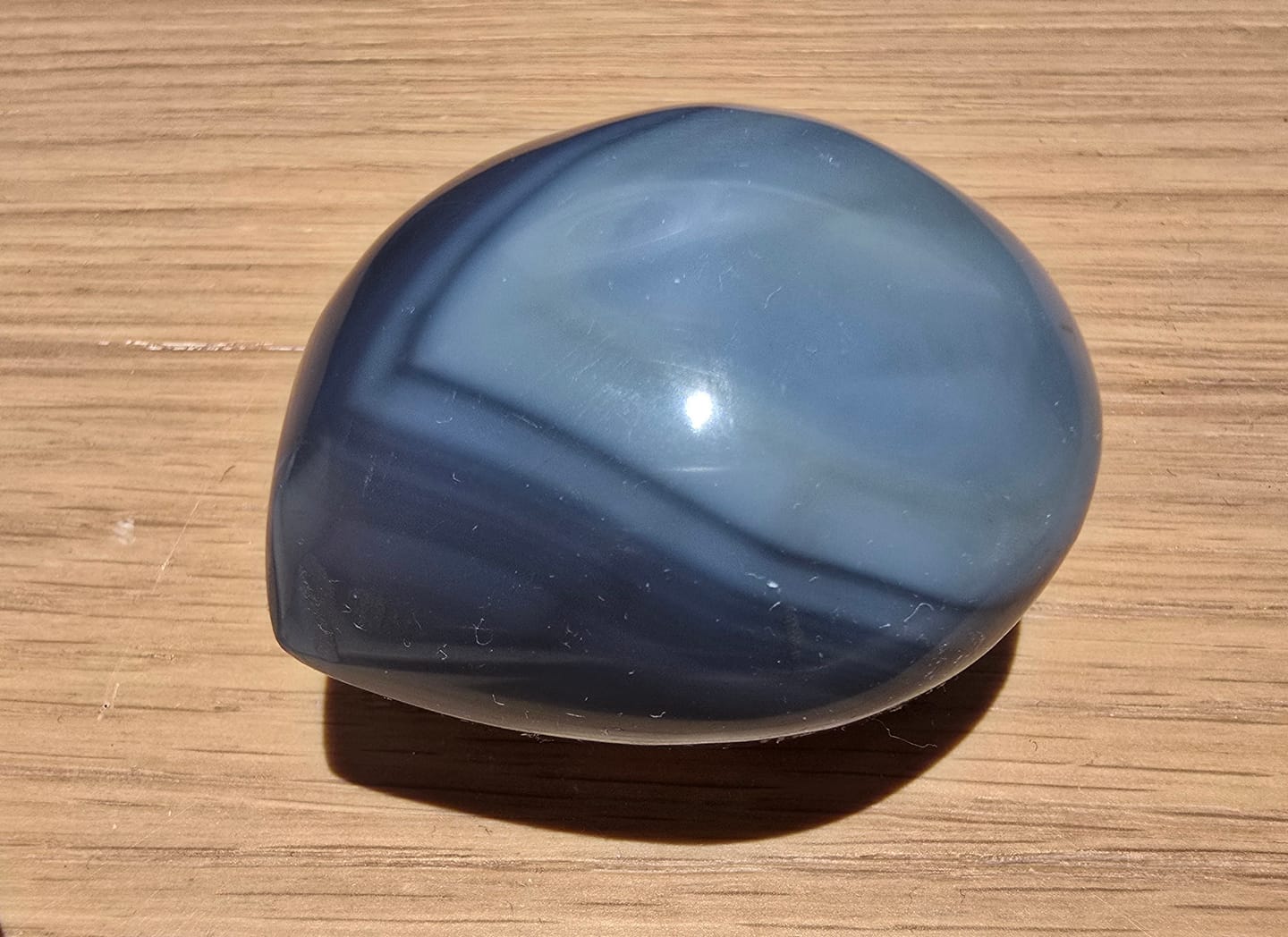 Customer photo review of Calcedonia azul Rodado "A" | Calma - Comunicación