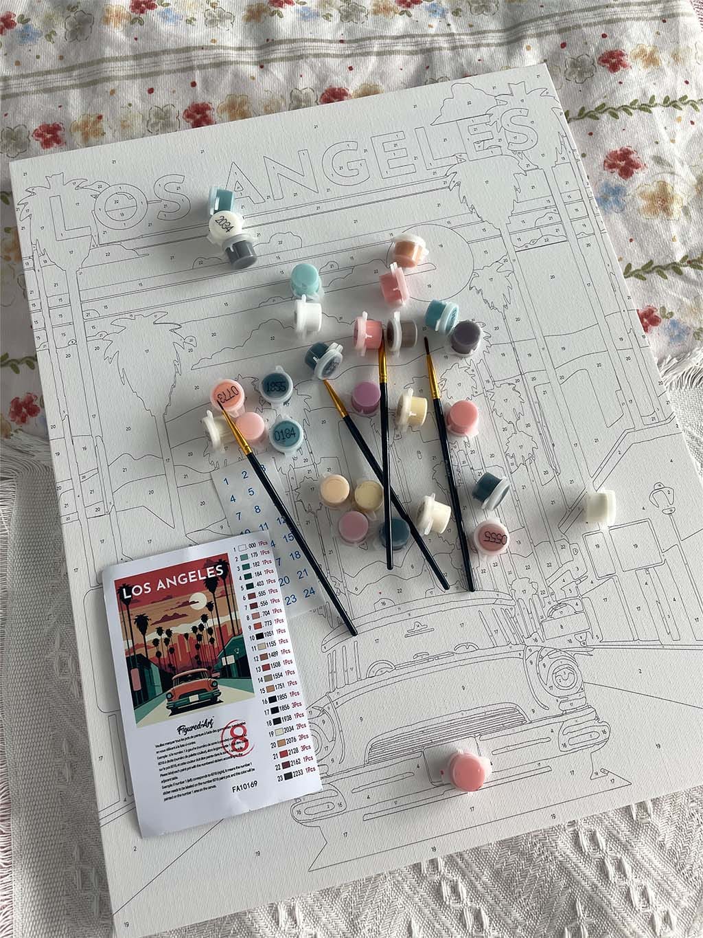 Customer photo review of Affiche Vintage Los Angeles