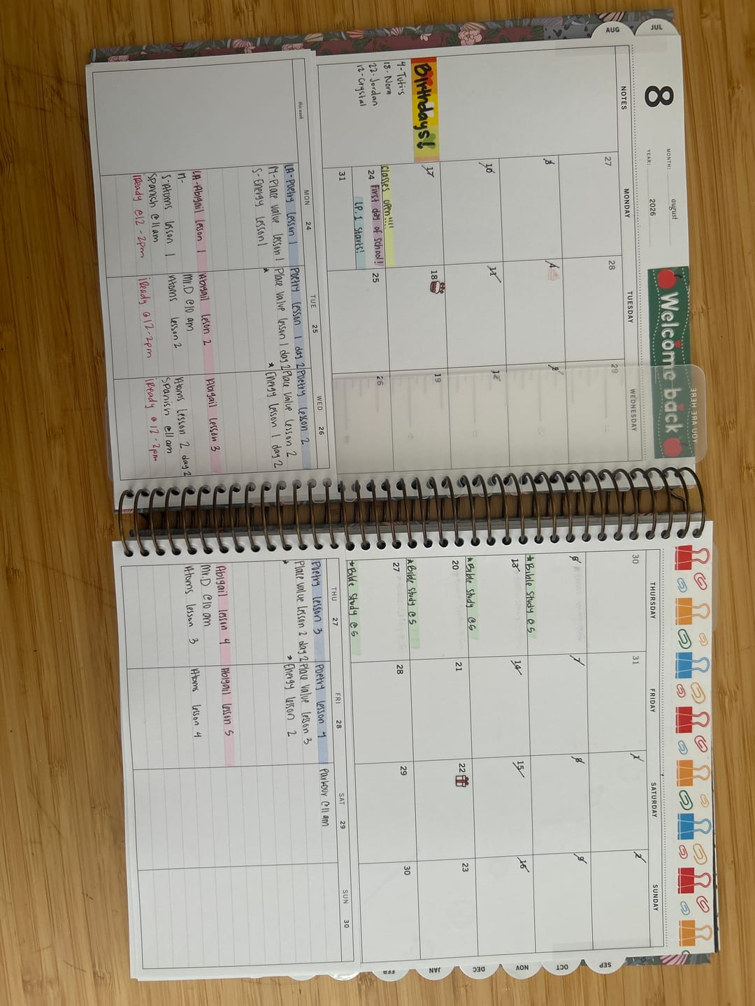 Customer photo review of Academic 2026–2027 | The Scout Planner | Meadow's Edge
