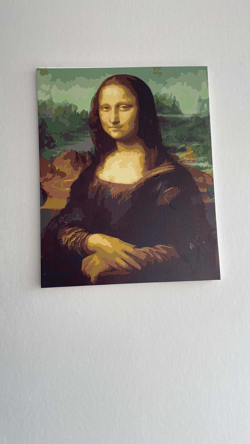 Customer photo review of Da Vinci Mona Lisa La Joconde