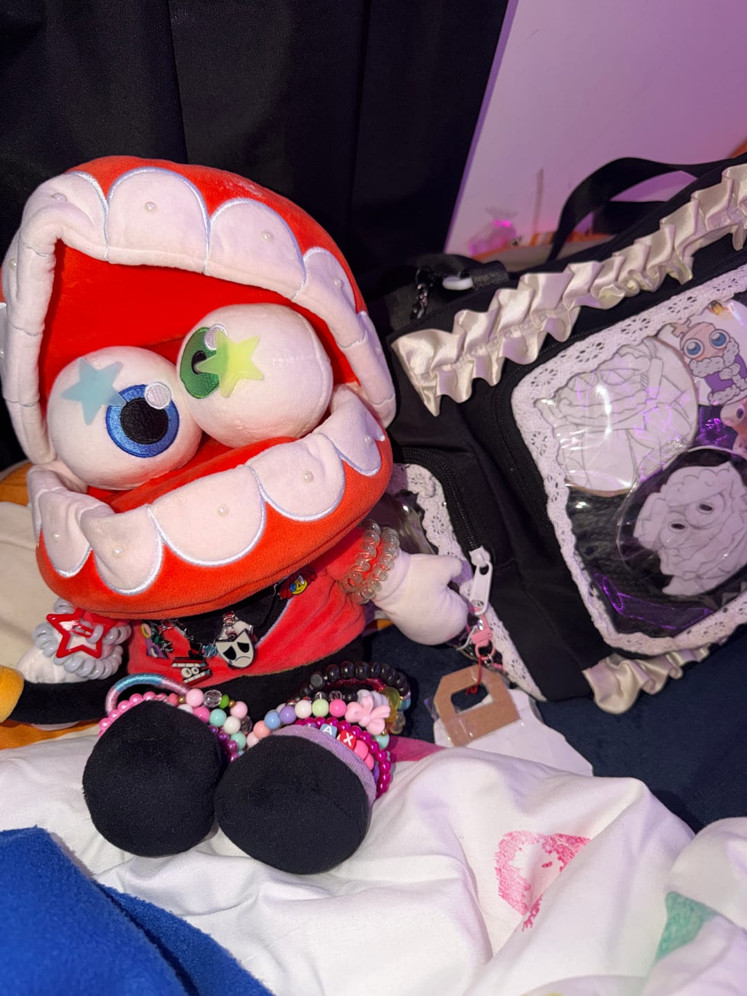 Customer photo review of Caine Plush