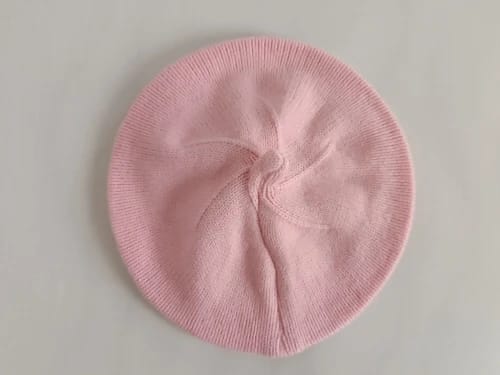 Customer photo review of Kids Solid Beret Hat