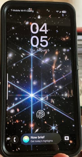 Customer photo review of 3 in 1 Screen Protector - Samsung-S