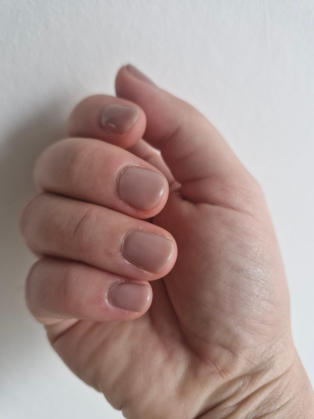 Customer photo review of Semilac Extend 5in1 815 Delicate Mocca 11ml - Builder Gel in a Bottle