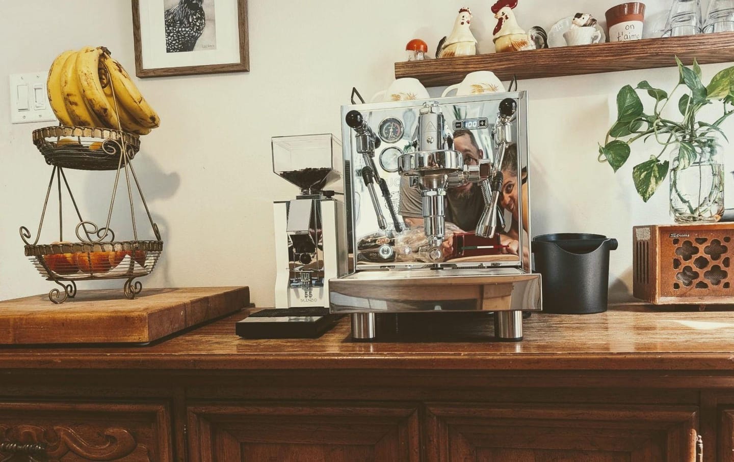 Customer photo review of Bezzera Luce PID Espresso Machine