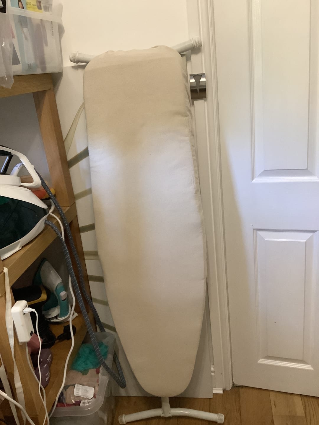 Customer photo review of Natural Duck Cotton Canvas Fabric