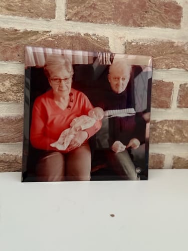 Customer photo review of Glasframe 15 x 20 cm voor sublimatie