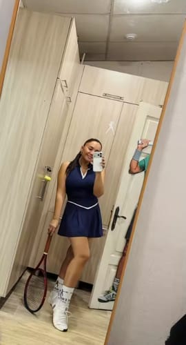 Customer photo review of Women’s Tennis & Pickleball Set – Court Classic