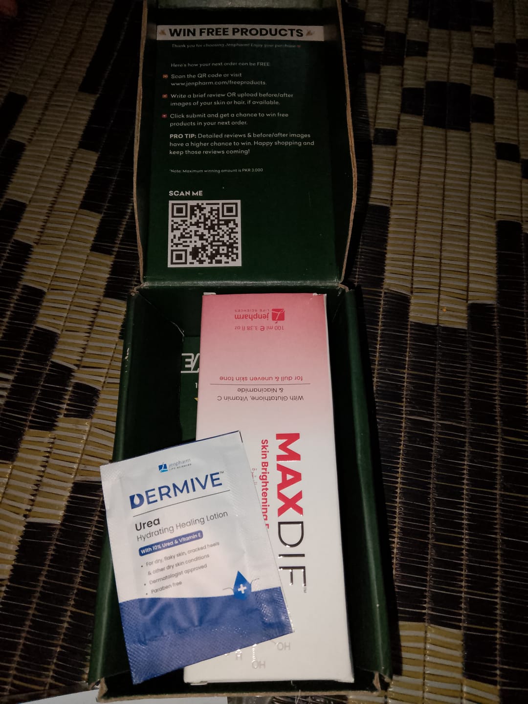 Customer photo review of Maxdif Facewash