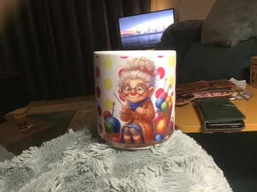 Customer photo review of 250ml 4 Stapelbare Kopjes A+ inclusief standaard voor sublimatie