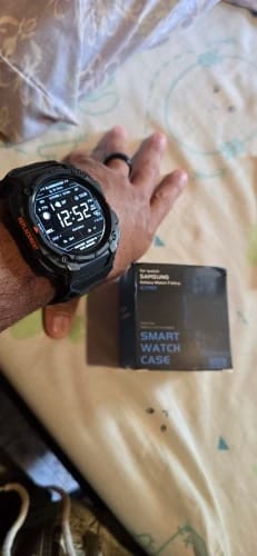 Customer photo review of Samsung Galaxy Silicone Sport Watch Band – Ultra/Ultra2 Strap