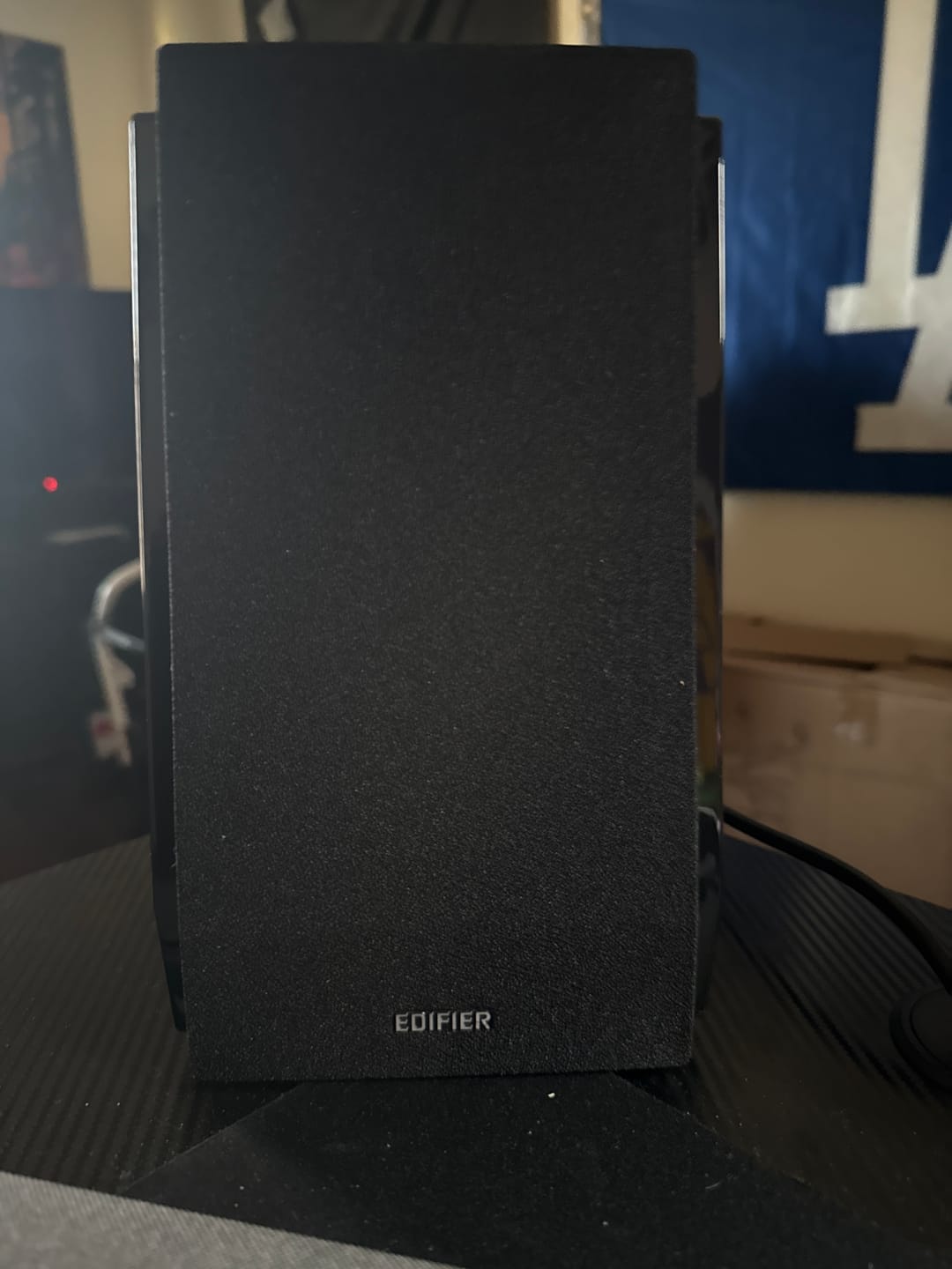 Customer photo review of R1850DB Bookshelf Speakers Bookshelf Speakers with Subwoofer Out