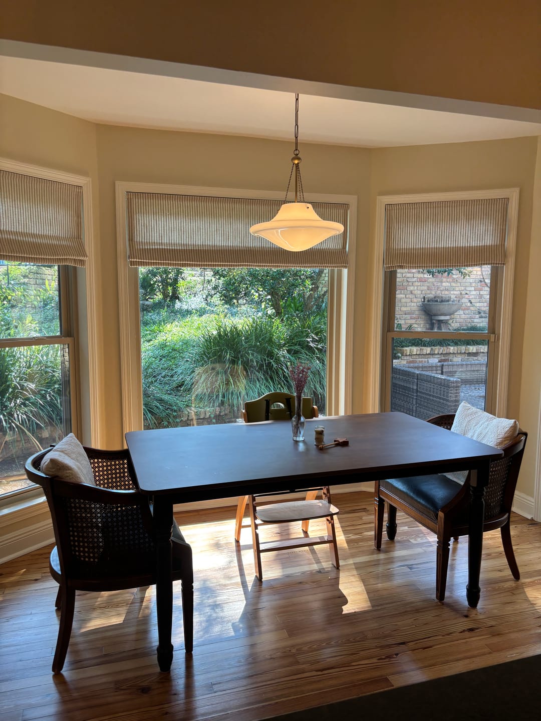 Customer photo review of Zaria Custom Roman Shades