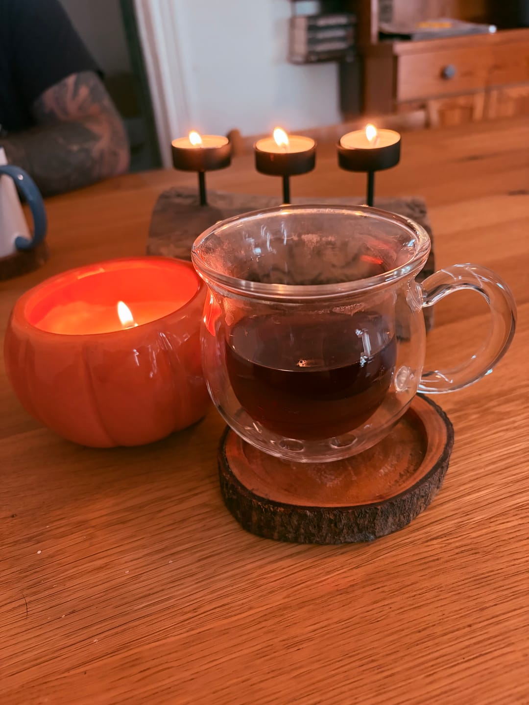Customer photo review of Kessel Tasse aus Glas – Doppelwandig