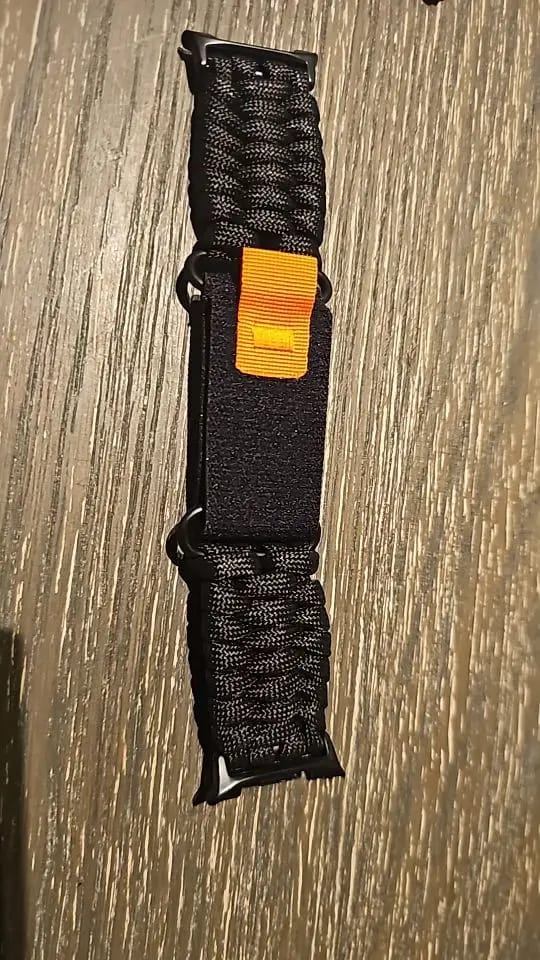 Customer photo review of Samsung Galaxy Nylon Umbrella Rope Watch Band For Watch8/Watch8 Classic/Watch9/Ultra/Ultra2