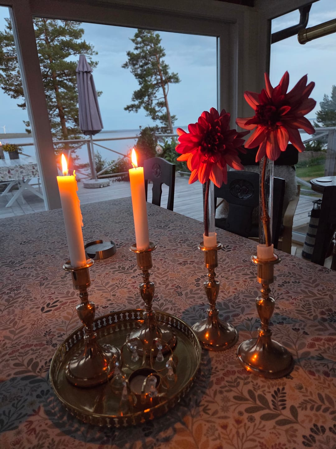 Customer photo review of Candle Vase 3-Pack
