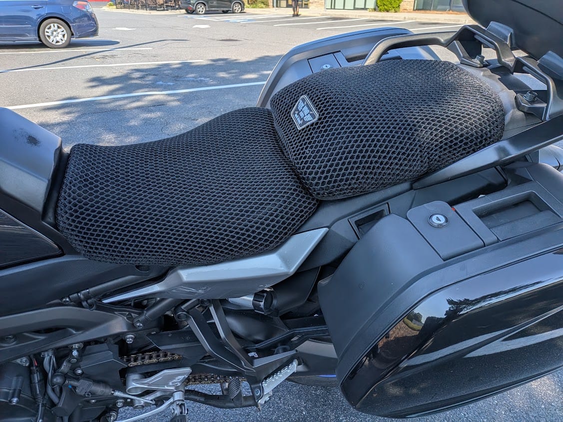 Customer photo review of Wind Rider Seat Cover