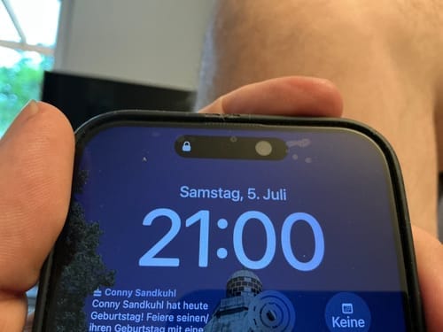Customer photo review of 3 in 1 Screen Protector - iPhone