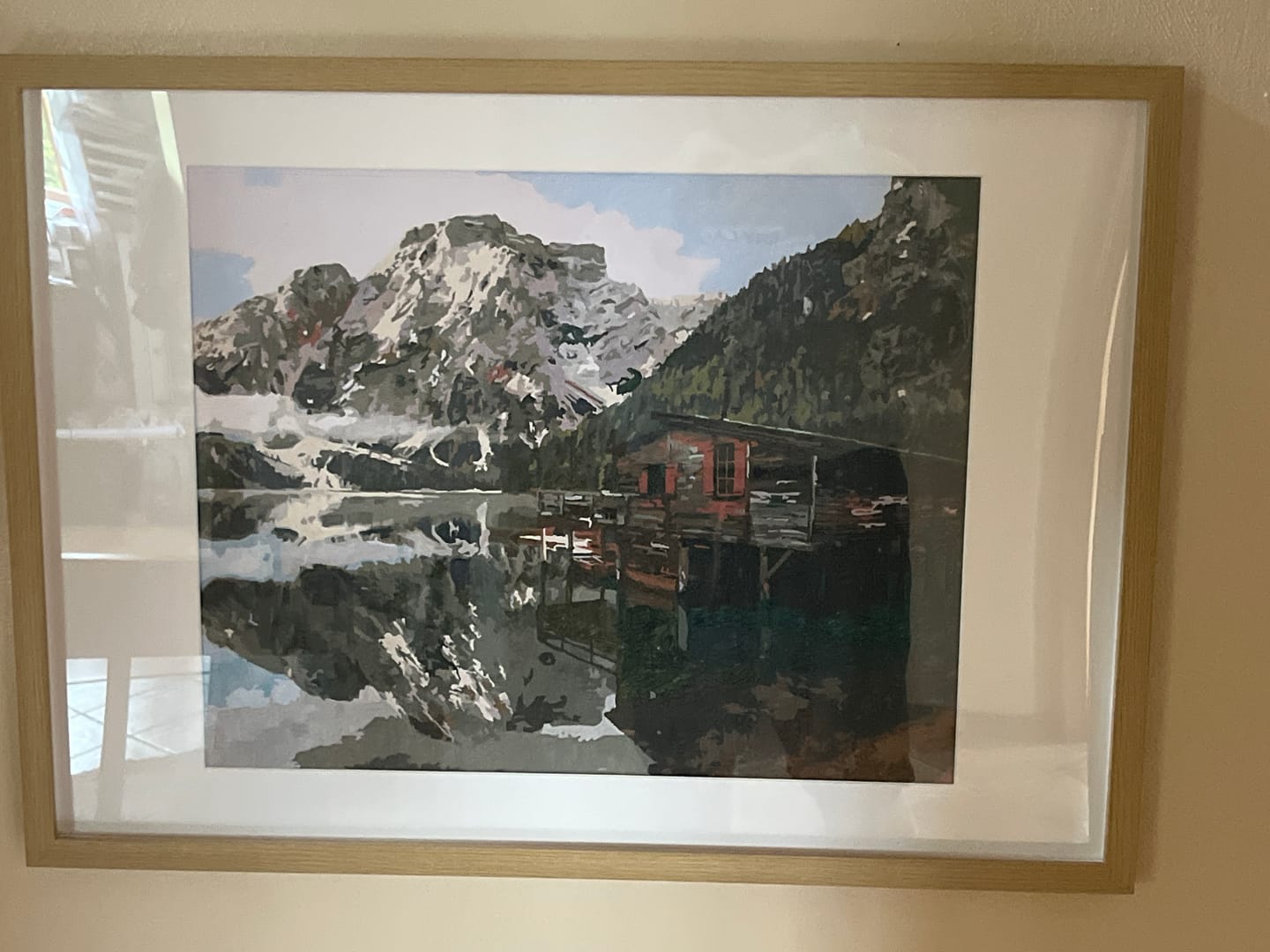 Customer photo review of Malen nach Zahlen - Pragser Wildsee in Dolomiten-Italien (Südtirol)