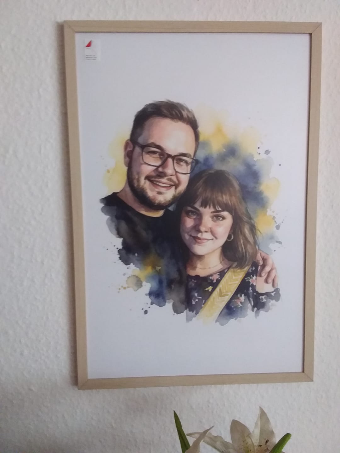 Customer photo review of 🎁 Digitales Kunstwerk per E-Mail