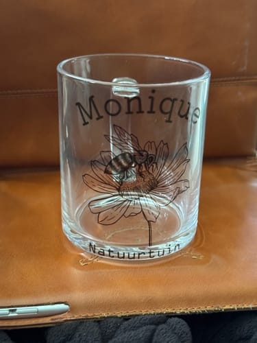 Customer photo review of 330ml (11oz) Mok Glas voor sublimatie