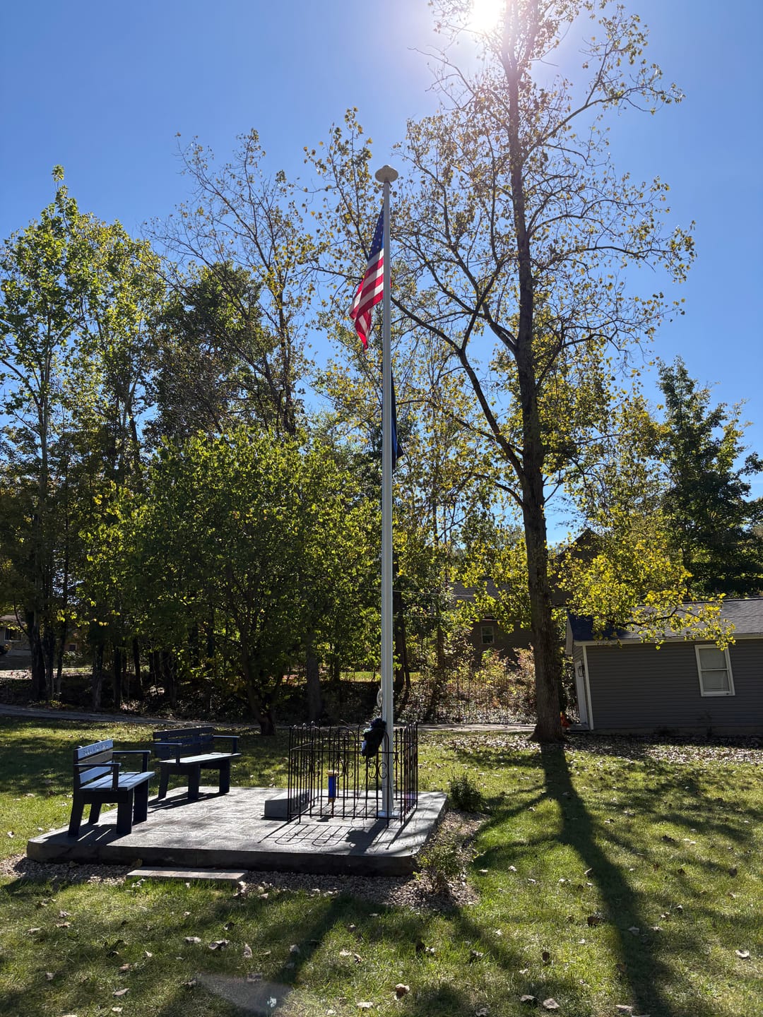 Customer photo review of 4' x 6' American Flag