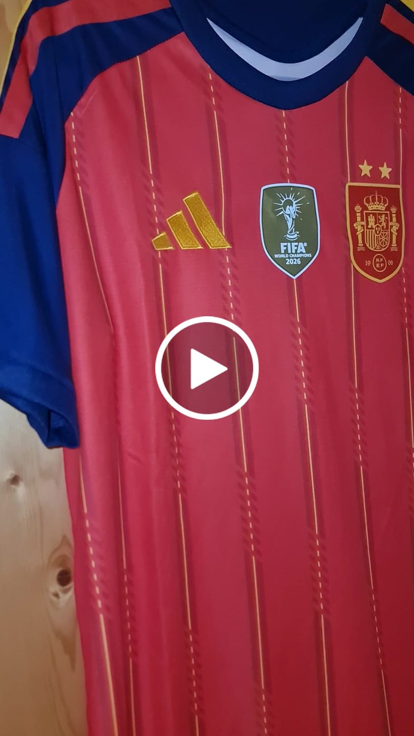 Customer video review of Maillot Espagne domicile 2026 ⭐️⭐️