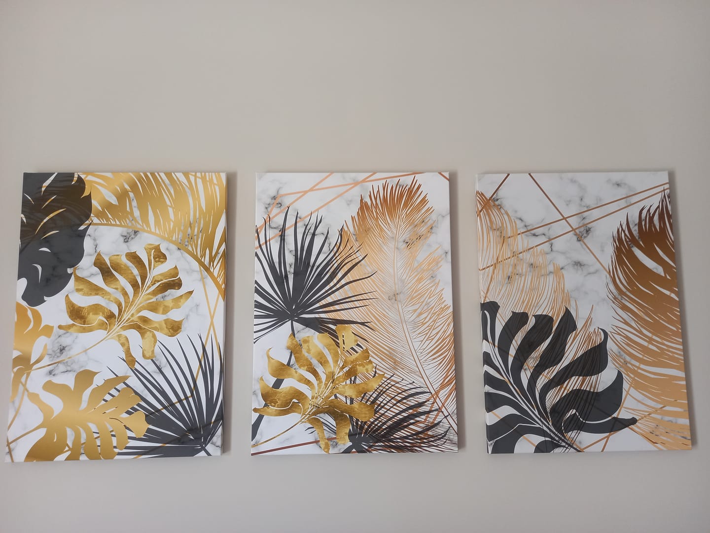 Customer photo review of Foglie di lusso - Set 3 Pezzi