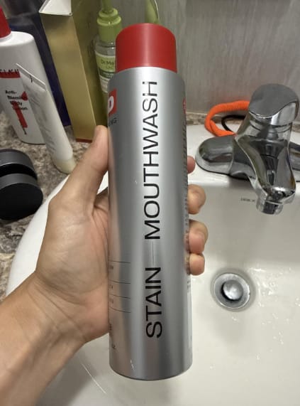 Customer photo review of Enjuague Resplandor Dental