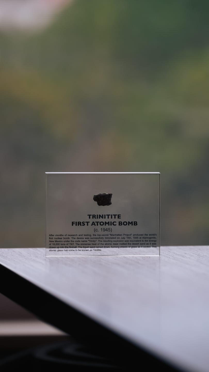 Customer photo review of Trinitite (First Atomic Bomb)