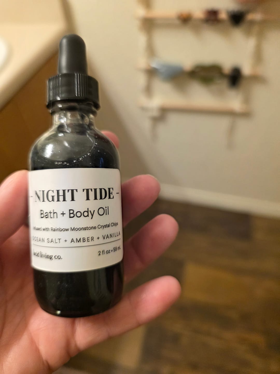 Customer photo review of Limited Edition Night Tide Body Oil