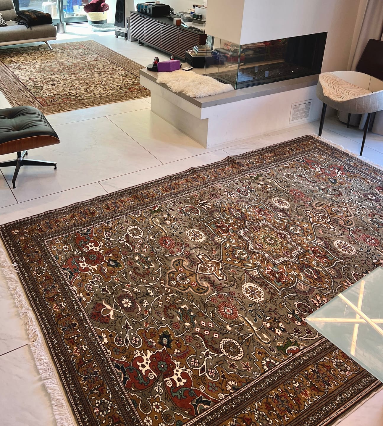 Customer photo review of Kayseri • Handmade Turkish Rug (6'6"x9'8")