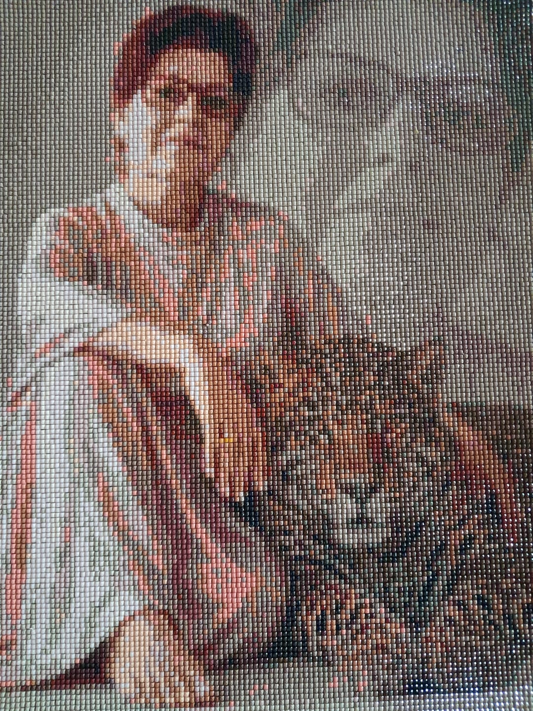 Customer photo review of Eigen Foto Diamond Painting