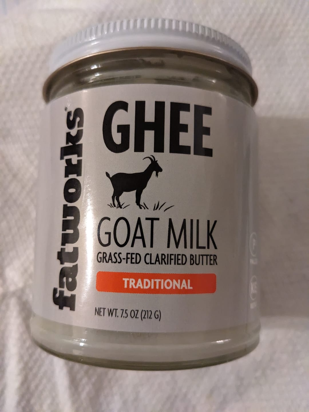 Customer photo review of Grass Fed Goat Milk Ghee (7.5 oz)